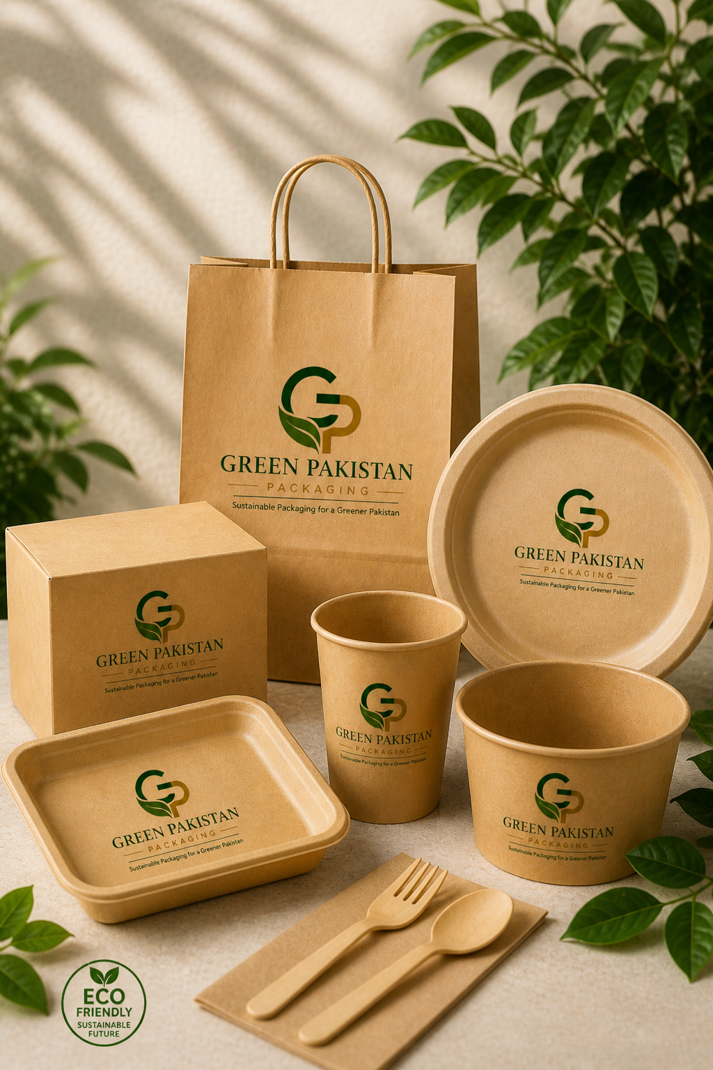 Green Pakistan Packaging branded products